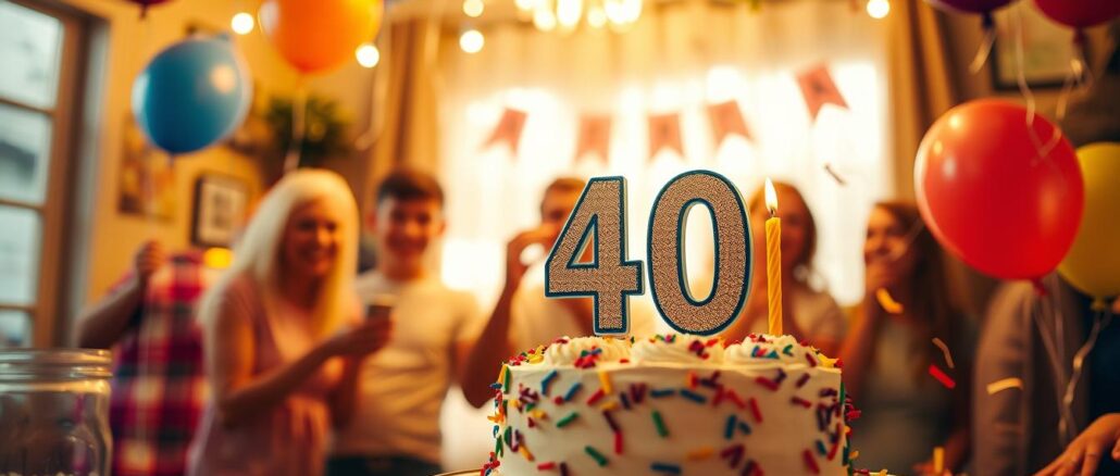 Sprüche 40. Geburtstag