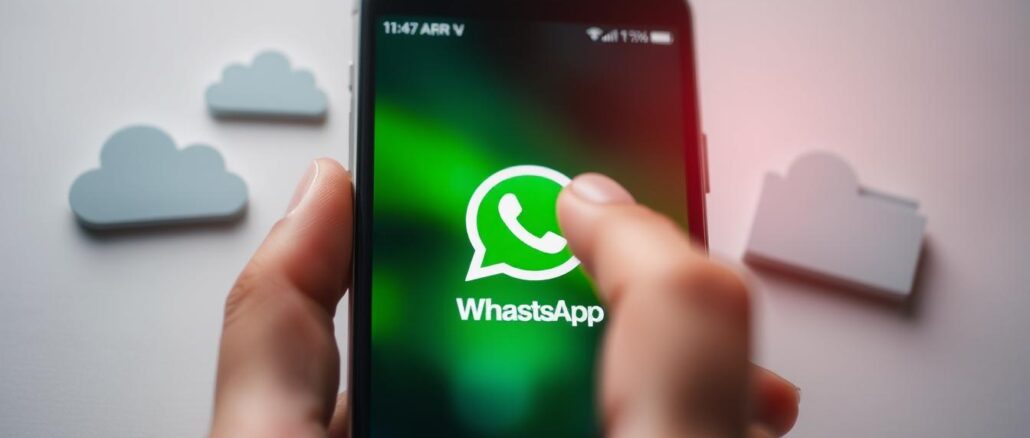 WhatsApp-Nachrichten speichern