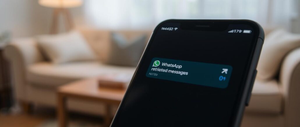 WhatsApp-Nachrichten zurückholen