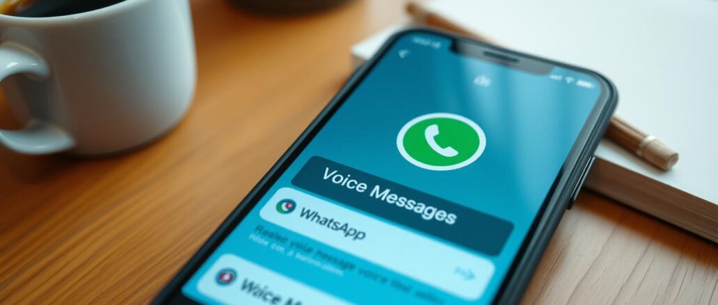 WhatsApp Sprachnachrichten sichern