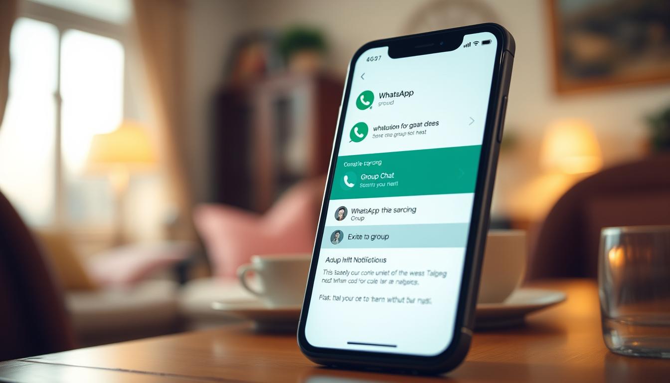 Wie kann ich eine WhatsApp-Gruppe lautlos verlassen?
