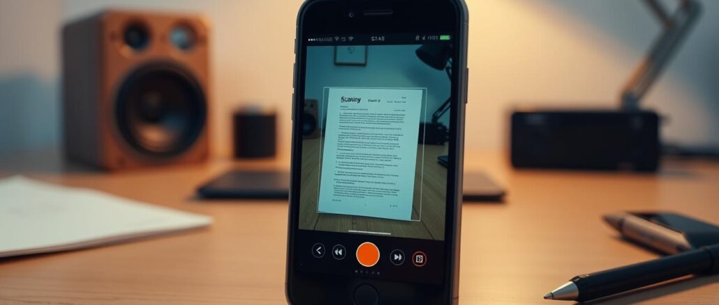iPhone Dokumenten-Scan